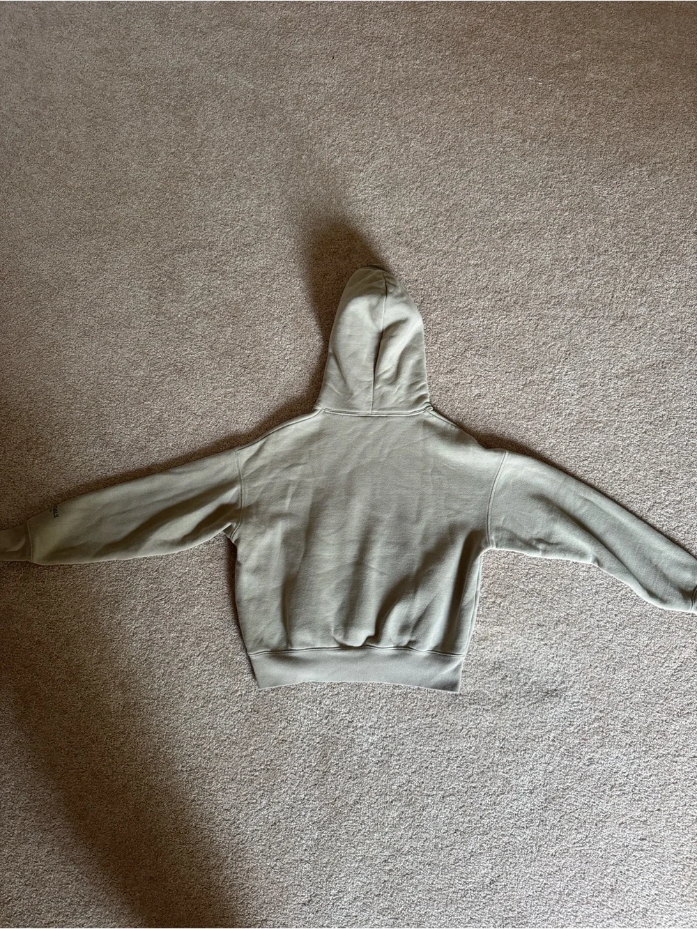 Fear of God Essentials Hoodie & Sweatpants Set Taupe Beige Logo Matching Set